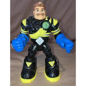 Fisher Price Rescue Heroes Billy Blazes FDNY Fireman Action Figure Mattel 6"